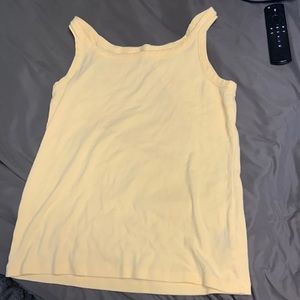 Yellow tank top